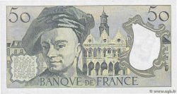 50 Francs QUENTIN DE LA TOUR FRANCIA  1989 F.67.15 EBC