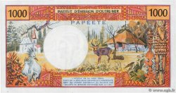 1000 Francs TAHITI Papeete 1985 P.27d UNC-