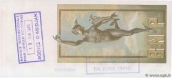 200 Francs FRENCH WEST AFRICA Abidjan 1975 DOC.Chèque fST