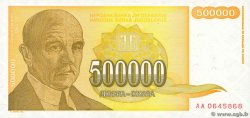 500000 Dinara YUGOSLAVIA  1994 P.143 UNC