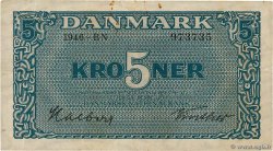5 Kroner DÄNEMARK  1946 P.035c
