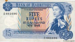 5 Rupees ÎLE MAURICE  1967 P.30b TTB