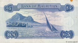 5 Rupees ISOLE MAURIZIE  1967 P.30b BB