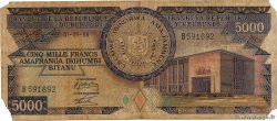 5000 Francs BURUNDI  1986 P.32b