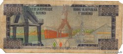 5000 Francs BURUNDI  1986 P.32b q.MB
