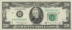 20 Dollars UNITED STATES OF AMERICA New York 1988 P.483 AU