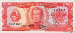 100 Pesos URUGUAY  1967 P.047a UNC-