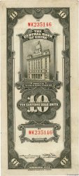 10 Customs Gold Units REPUBBLICA POPOLARE CINESE Shanghai 1930 P.0327d BB