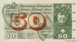 50 Francs SWITZERLAND  1973 P.48m XF