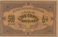 500 Roubles AZERBAIGAN  1920 P.07 q.SPL