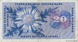 20 Francs SWITZERLAND  1967 P.46n F