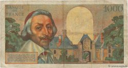 10 NF sur 1000 Francs RICHELIEU FRANCE  1957 F.53.01 B+