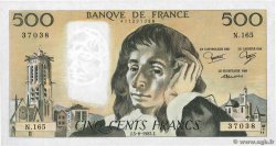 500 Francs PASCAL FRANCE  1982 F.71.27 AU