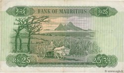 25 Rupees MAURITIUS  1967 P.32a BC+