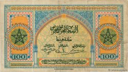 100 Francs MAROC  1943 P.27a TB