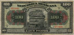 100 Pesos MEXICO  1915 PS.0689a q.MB