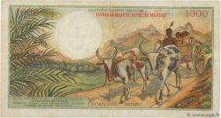 1000 Francs - 200 Ariary MADAGASKAR  1966 P.059a S
