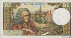 10 Francs VOLTAIRE FRANKREICH  1973 F.62.65 fVZ