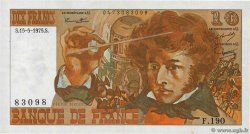 10 Francs BERLIOZ FRANCE  1975 F.63.10