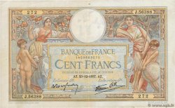100 Francs LUC OLIVIER MERSON type modifié FRANCE  1937 F.25.06