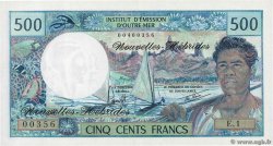 500 Francs NUEVAS HÉBRIDAS  1979 P.19b