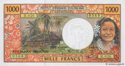 1000 Francs FRENCH PACIFIC TERRITORIES  2000 P.02g UNC