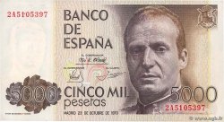 5000 Pesetas SPANIEN  1979 P.160 VZ+