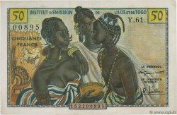 50 Francs AFRIQUE OCCIDENTALE FRANÇAISE (1895-1958)  1956 P.45