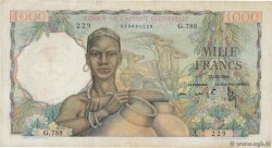1000 Francs FRENCH WEST AFRICA (1895-1958)  1948 P.42