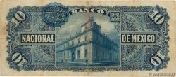 10 Pesos MEXICO  1908 PS.0258d q.MB