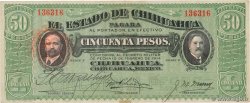 50 Pesos MEXIQUE  1914 PS.0538c TTB