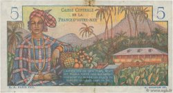 5 Francs Bougainville AFRIQUE ÉQUATORIALE FRANÇAISE  1946 P.20B VF+