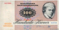 100 Kroner DENMARK  1987 P.051q VF