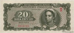 20 Lei ROMANIA  1950 P.084a q.AU