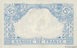5 Francs BLEU FRANKREICH  1915 F.02.32 fVZ
