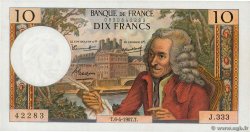 10 Francs VOLTAIRE FRANCE  1967 F.62.26 UNC-