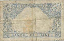 5 Francs BLEU FRANCE  1915 F.02.29 VG