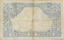 5 Francs BLEU FRANCIA  1915 F.02.30 RC+
