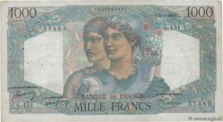 1000 Francs MINERVE ET HERCULE FRANKREICH  1948 F.41.22