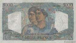 1000 Francs MINERVE ET HERCULE FRANKREICH  1950 F.41.32
