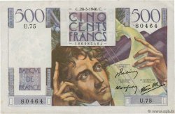 500 Francs CHATEAUBRIAND FRANCE  1946 F.34.05 VF+
