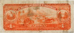 1 Peso GUATEMALA  1920 PS.111b fS