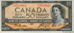 50 Dollars KANADA  1954 P.081a fSS