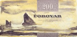 200 Kronur FAEROE ISLANDS  2003 P.26 UNC