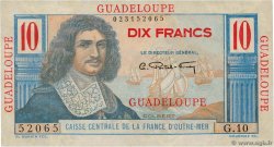 10 Francs Colbert GUADELOUPE  1946 P.32 fST+