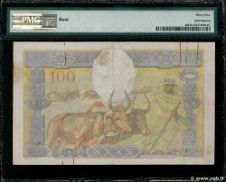 100 Francs MADAGASCAR  1937 P.040 VF