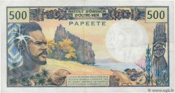 500 Francs TAHITI  1985 P.25d BB