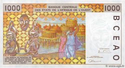 1000 Francs STATI AMERICANI AFRICANI  1996 P.211Bg q.AU