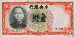 1 Yuan CHINA  1936 P.0212a