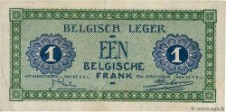 1 Franc BELGIUM  1946 P.M1a VF-